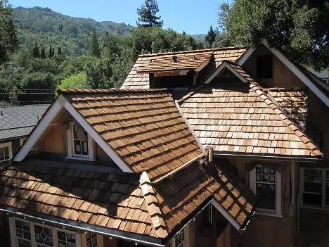 Wood Shake Shingle Roof